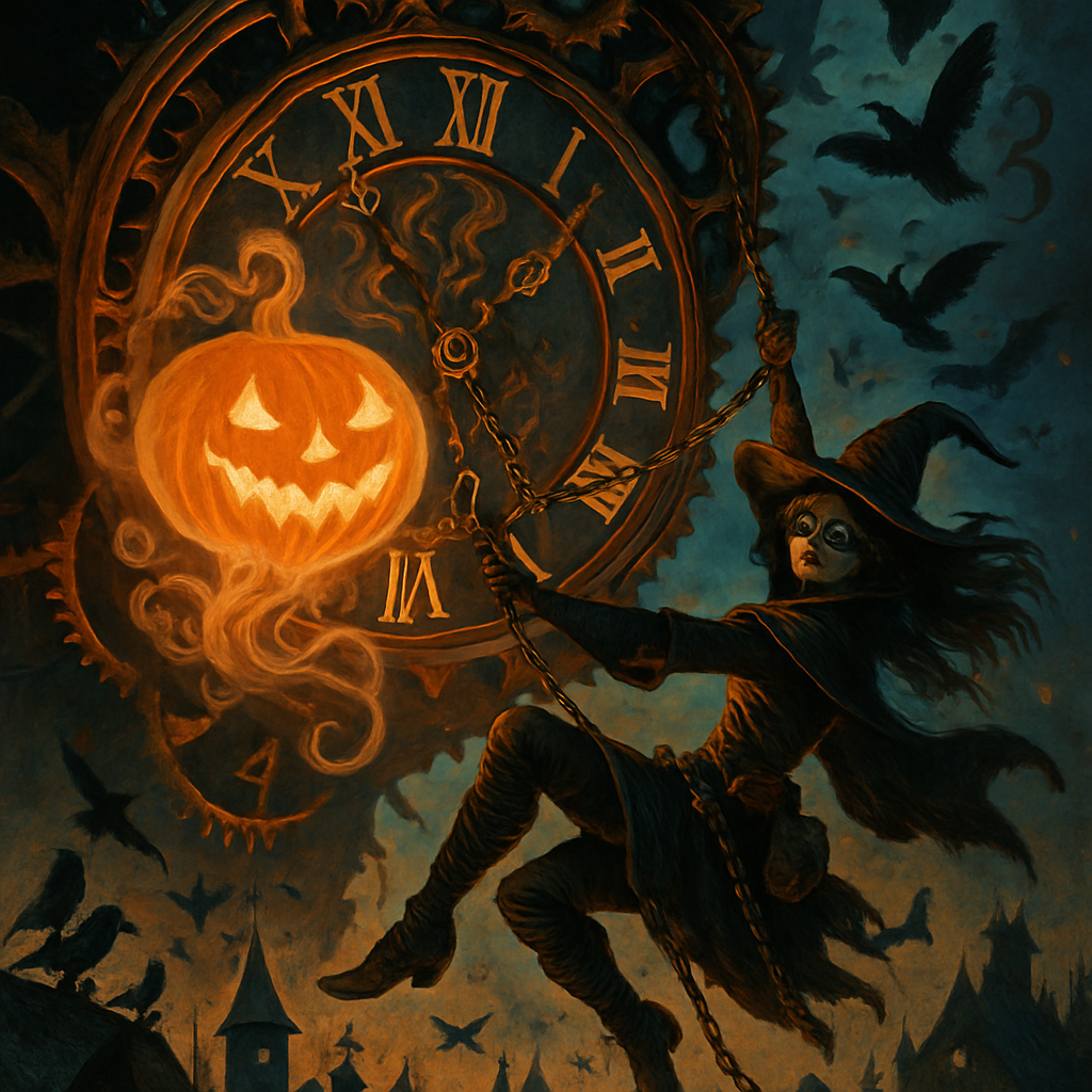 Clocktower Of The Thirteenth Chime paint by diamond