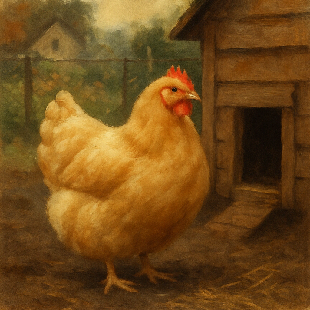 Orpington Chicken United Kingdom paint by diamonds