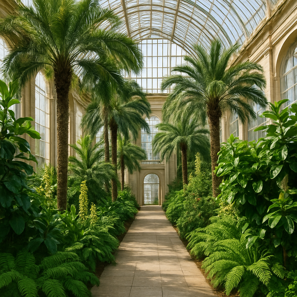 Royal Botanic Garden Edinburgh Temperate Glasshouse diamond painting