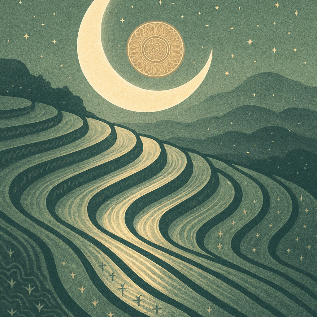 Celestial Terrace Rice Fields 5D DIY Paint By Diamond Kit – Original ...