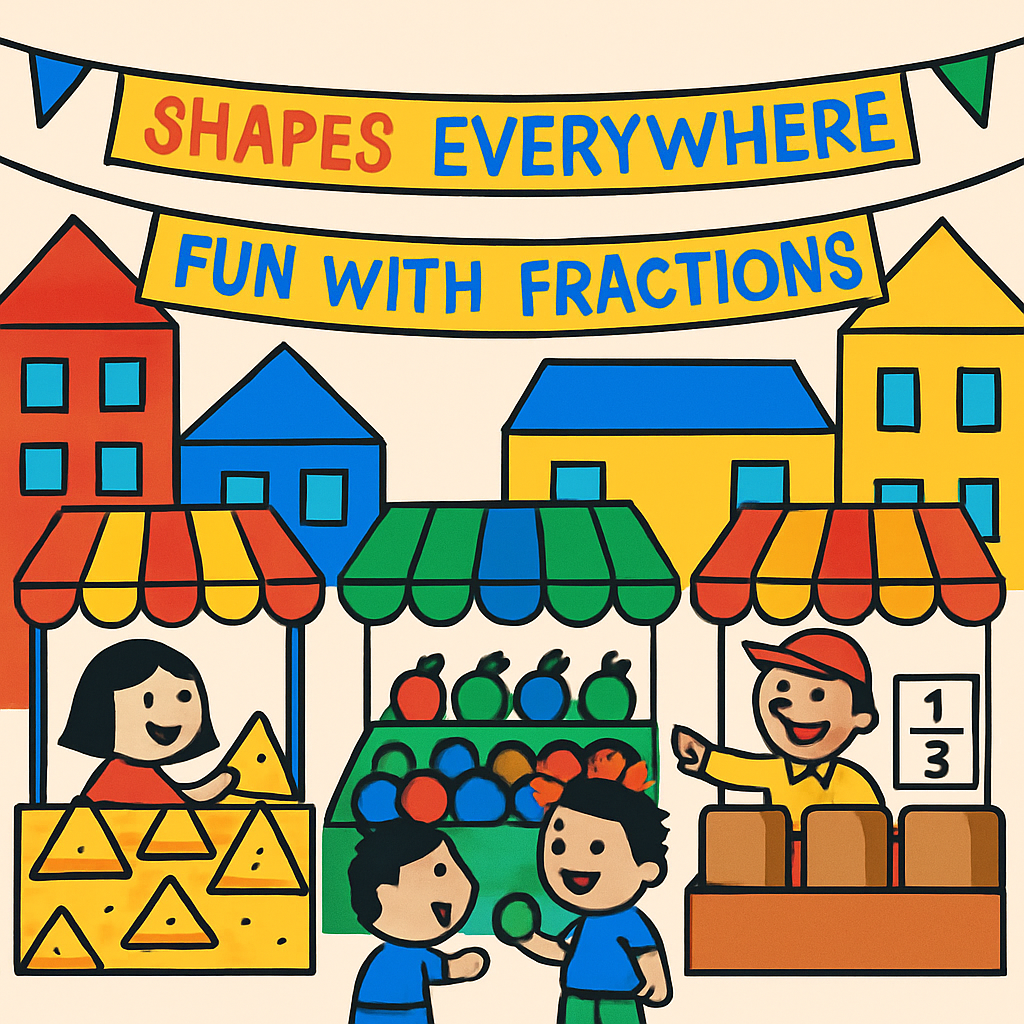 Math Market In Geometry Town DIY paint by diamonds