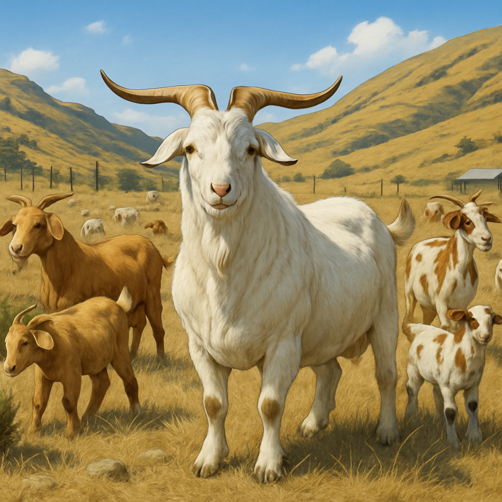 Kiko Goat New Zealand DIY paint by diamonds