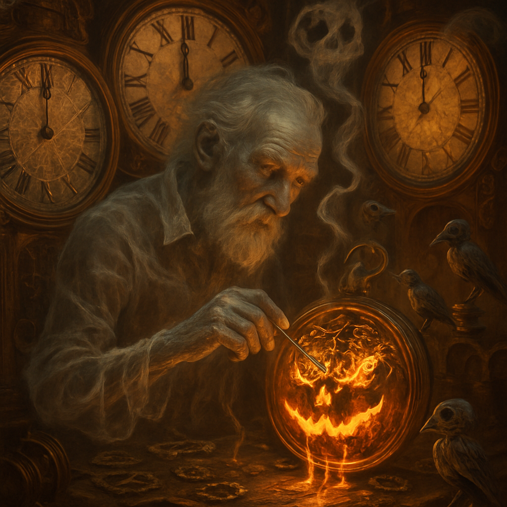The Clockmakers Haunted Workshop Painting by diamonds kit