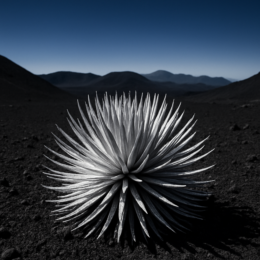 Haleakala Silversword Argyroxiphium Sandwicense Paint by diamonds art