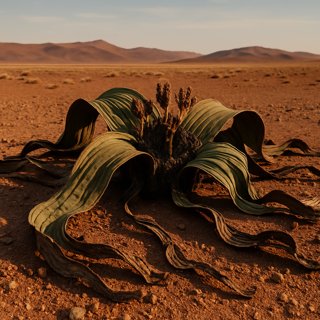 Welwitschia Mirabilis In The Namib Desert diamond painting
