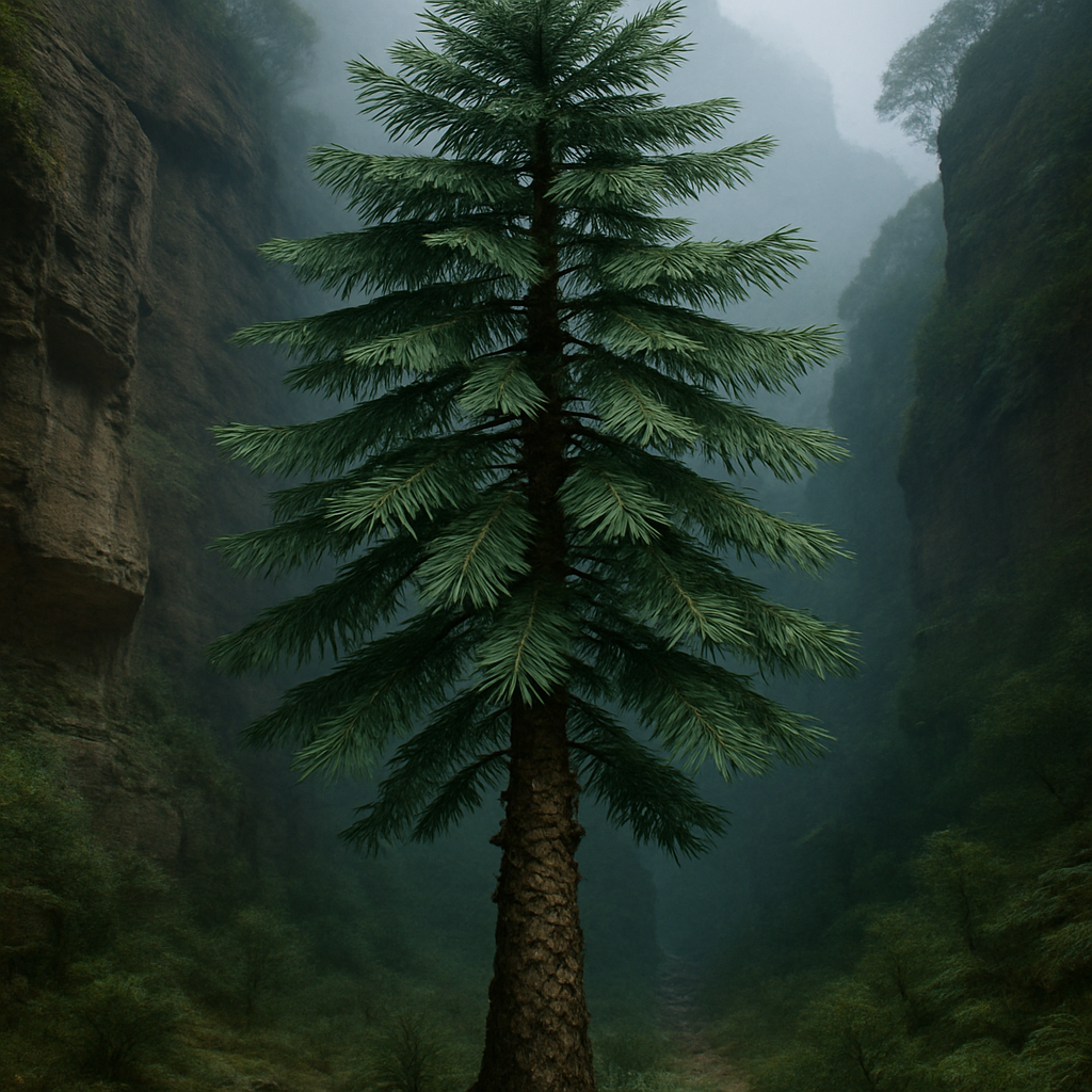 Wollemi Pine Wollemia Nobilis Australia Painting by diamonds kit