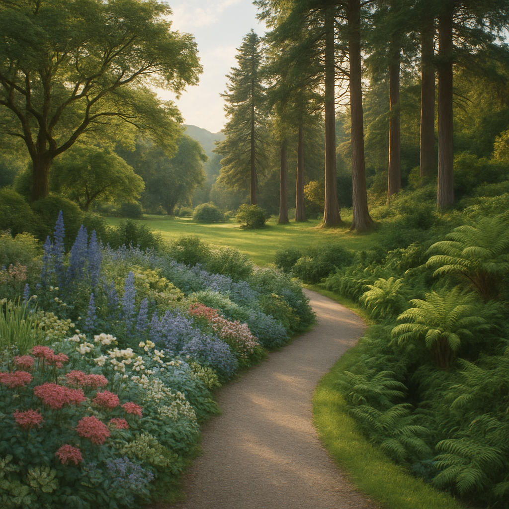 Royal Tasmanian Botanical Gardens Hobart Australia Painting by diamonds kit