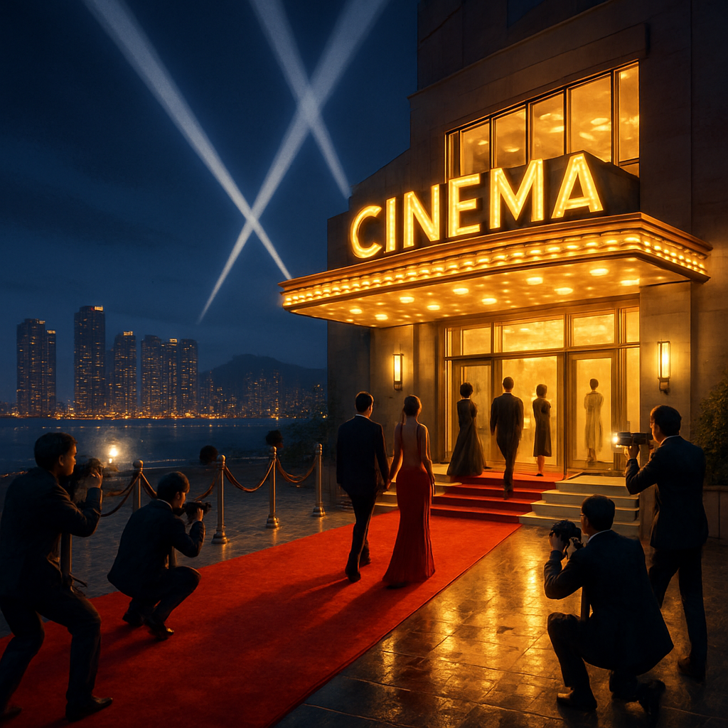 Busan International Film Festival Painting by diamonds kit