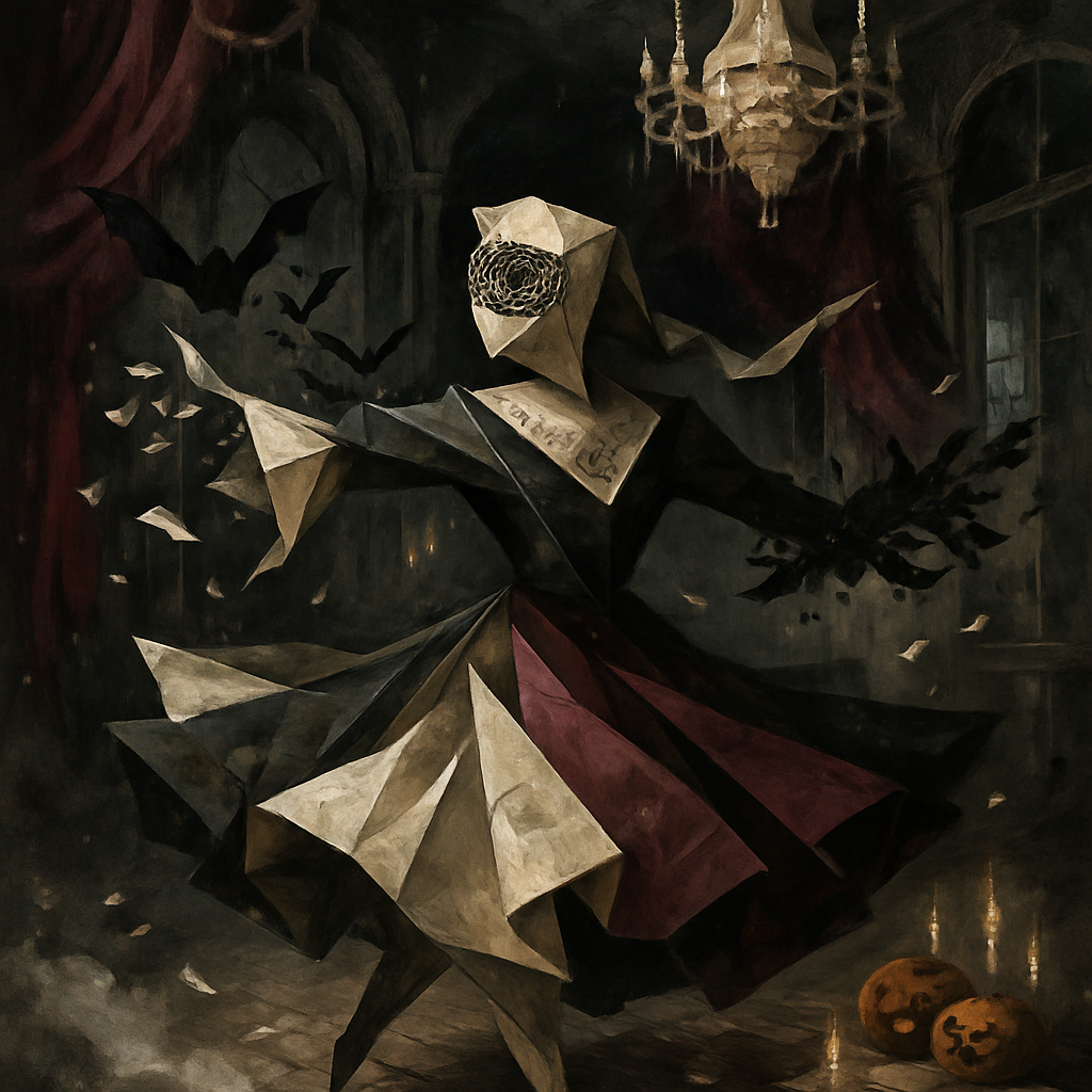 Midnight Masquerade Of Paper Phantoms Paint by diamonds kits