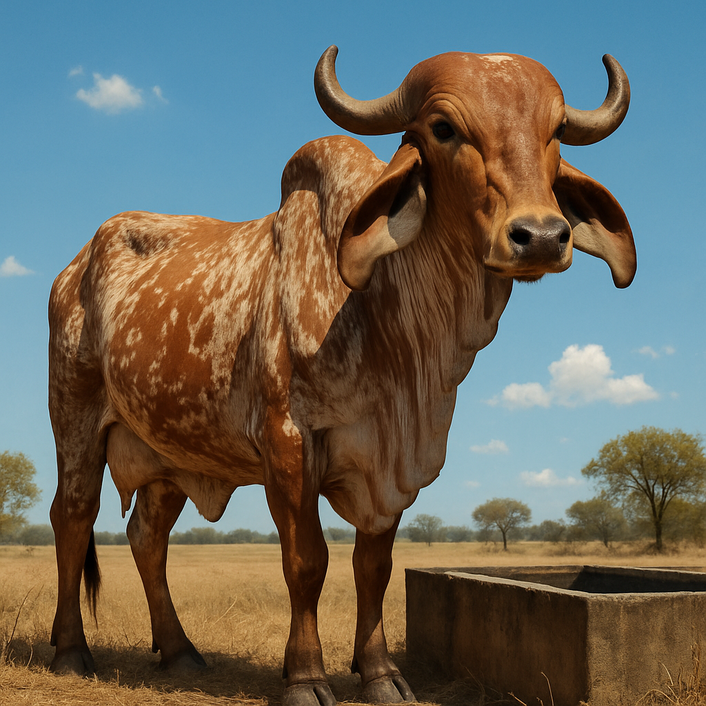 Gir Cattle diamonded painting kits