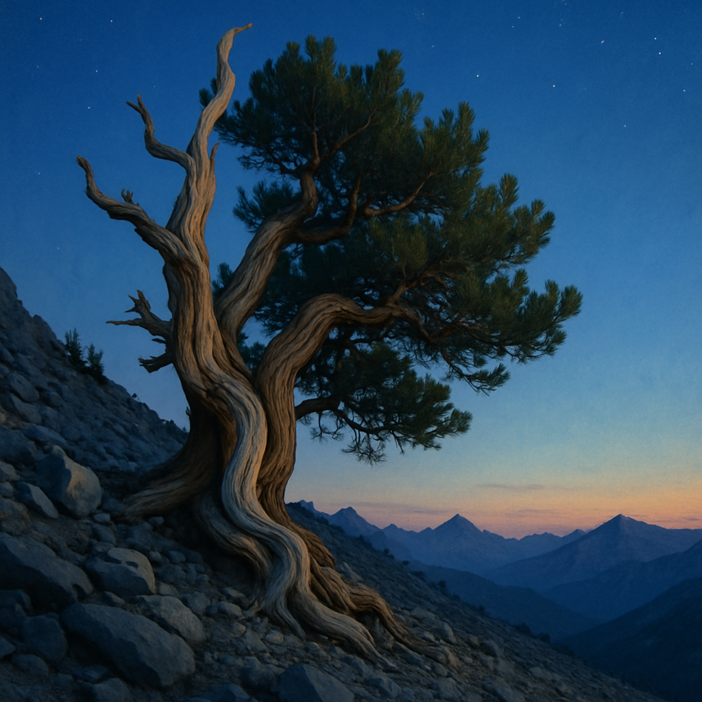 Bristlecone Pine Pinus Longaeva DIY paint by diamonds