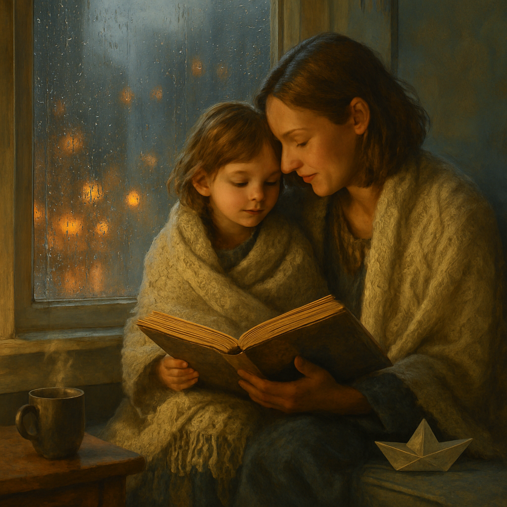 Map Of Gentle Bravery In A Rainlit Window Seat Paint by diamonds kits