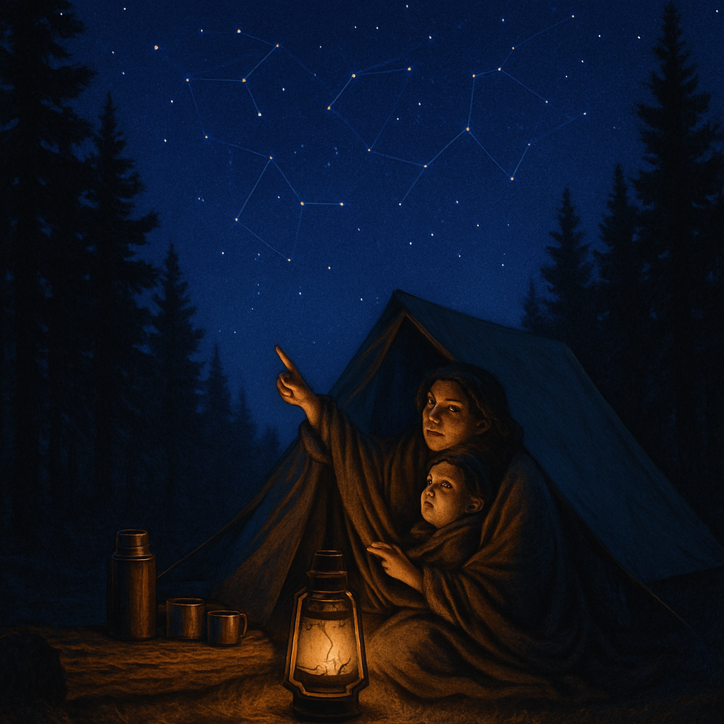 Lantern Constellations And The Quiet Promise Of Protection diamond painting