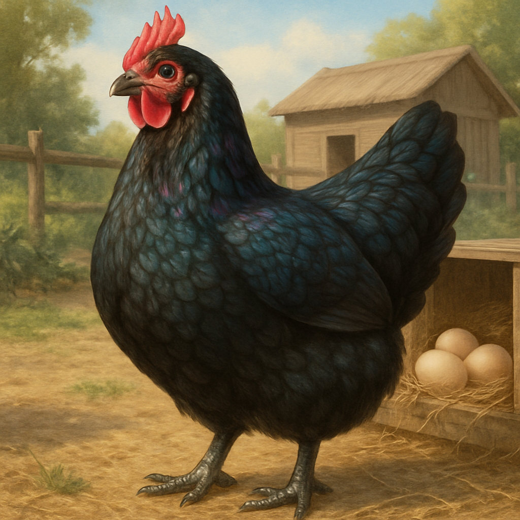 Australorp Chicken diamonded painting kits