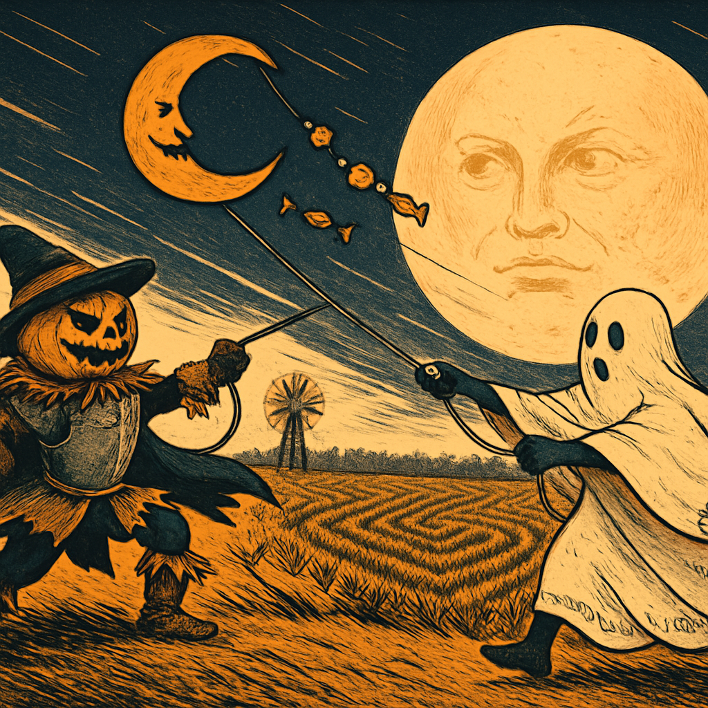 Harvest Moon Kite Duel paint by diamonds
