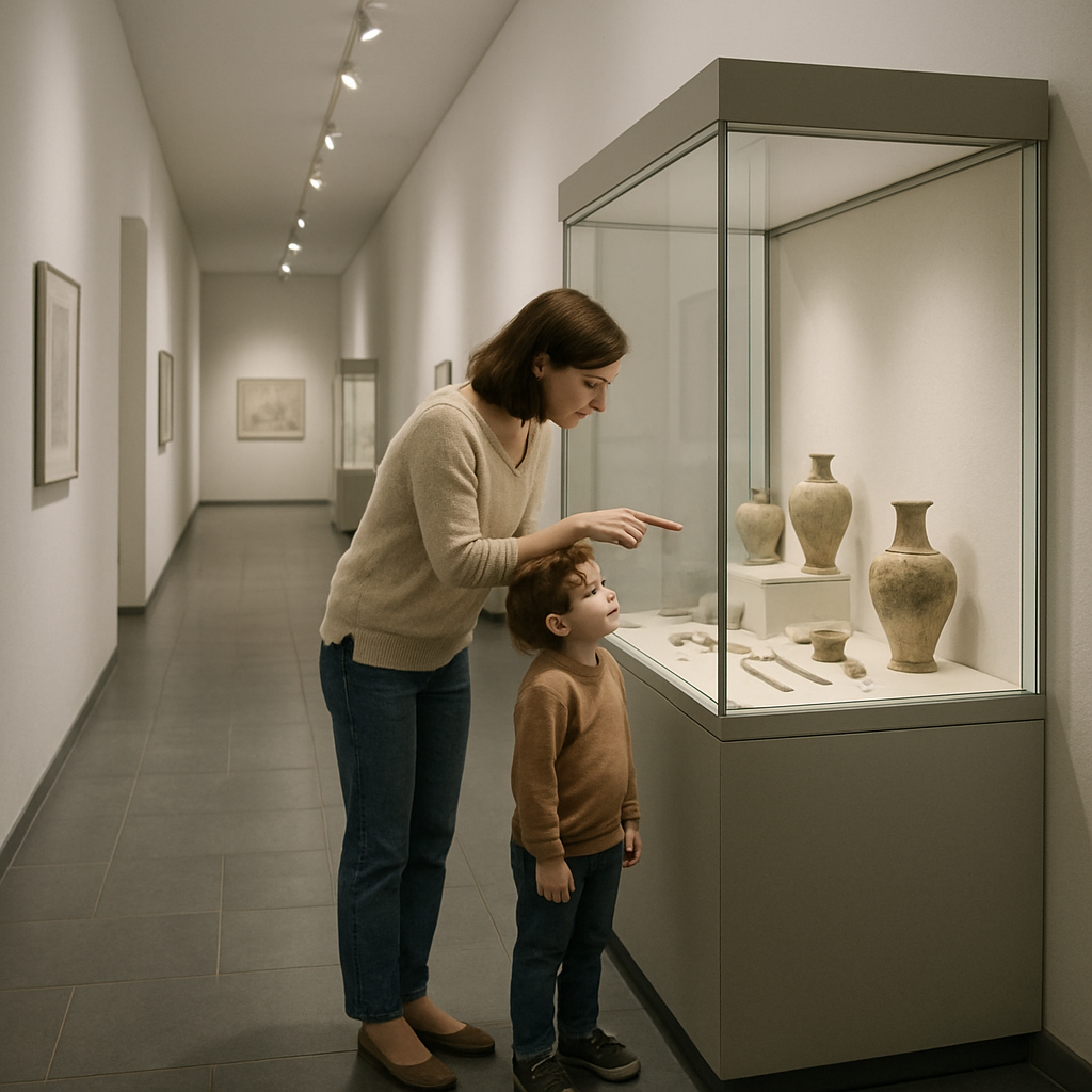 Museum Of Small Wonders The Day Mom Made Curiosity Brave paint by diamond