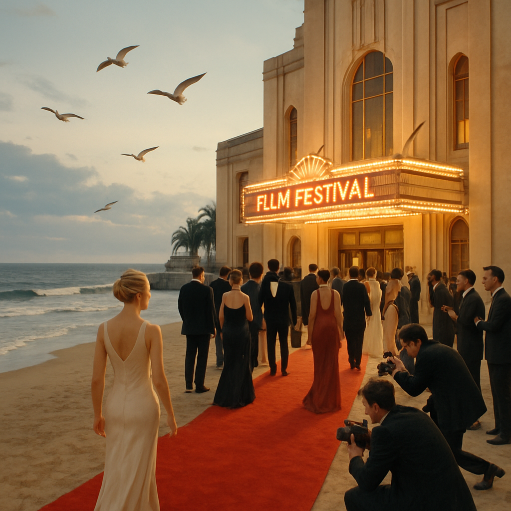 Mar Del Plata International Film Festival Paint by diamonds art