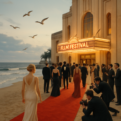 Mar Del Plata International Film Festival Paint by diamonds art