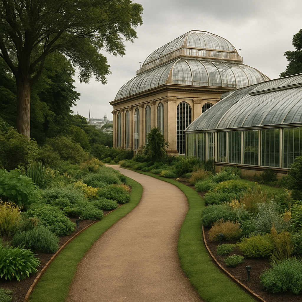 Royal Botanic Garden Edinburgh Scotland Paint by diamonds art