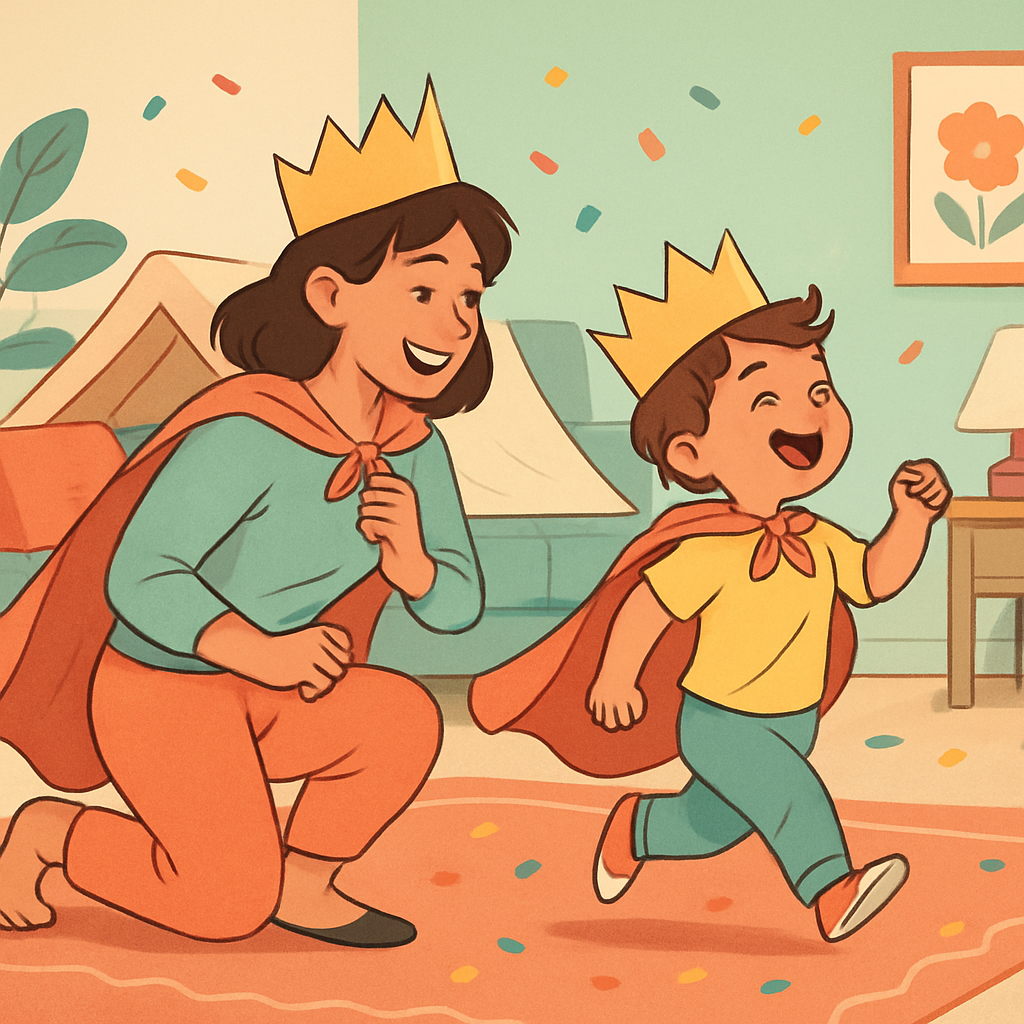 Paper Crown Parade A Living Room Kingdom Built From Love Paint by diamonds art