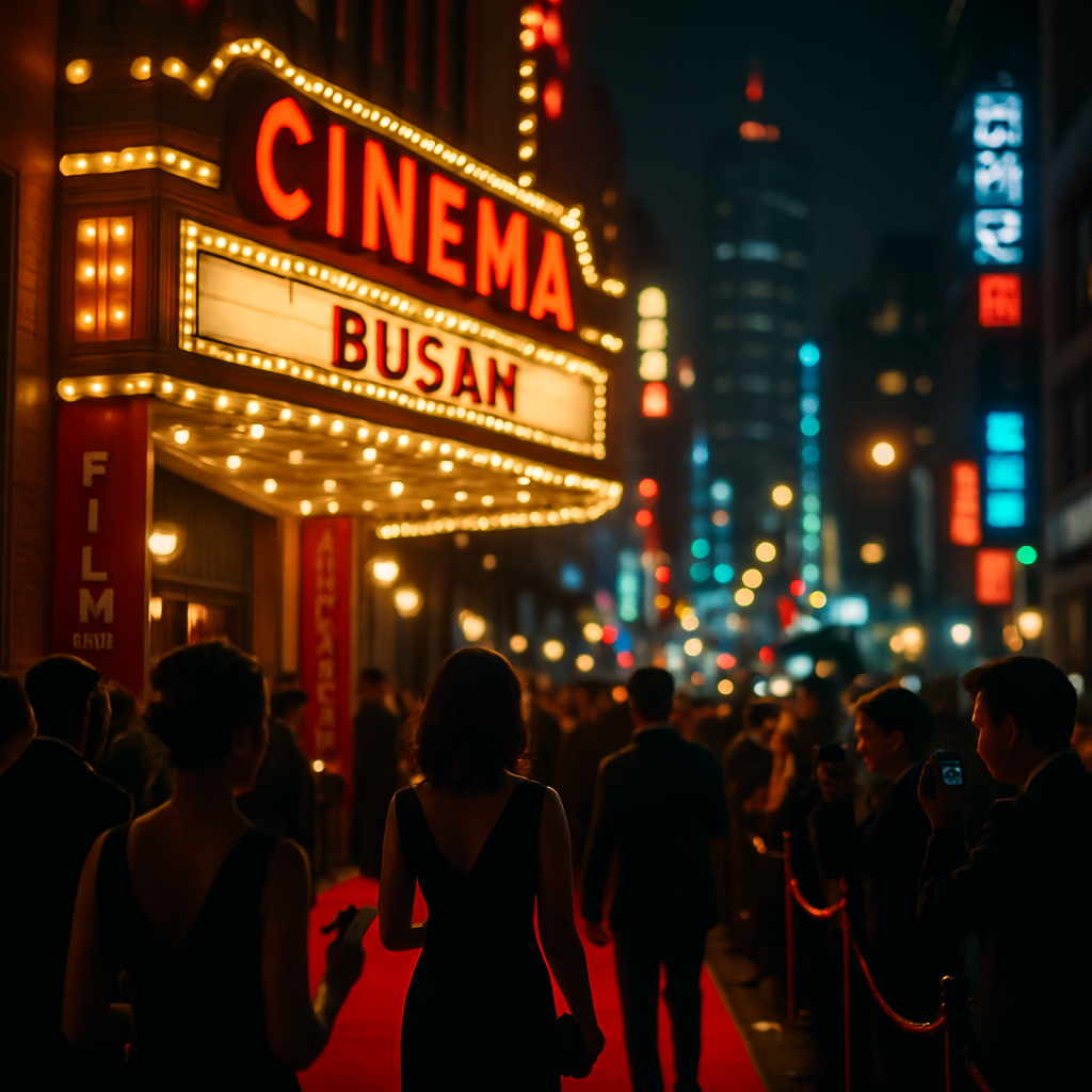 Busan International Film Festival Busan Painting by diamonds kit