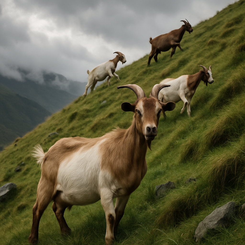 Kiko Goat New Zealand Paint by diamonds kits