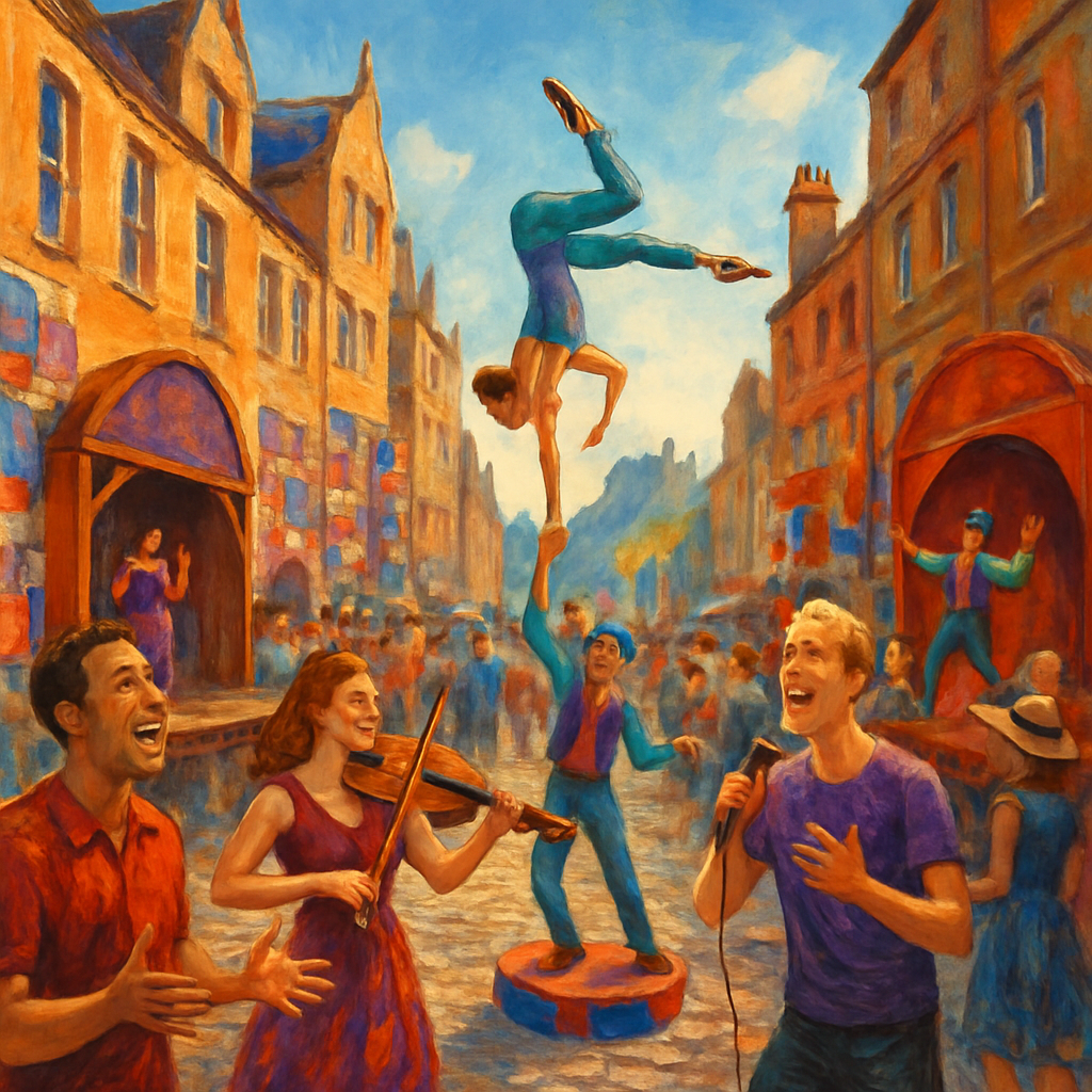Edinburgh Festival Fringe Edinburgh diamond painting