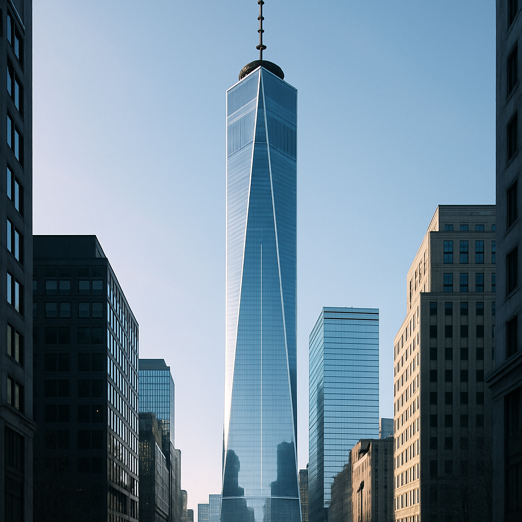 One World Trade Center New York City United States paint by diamonds