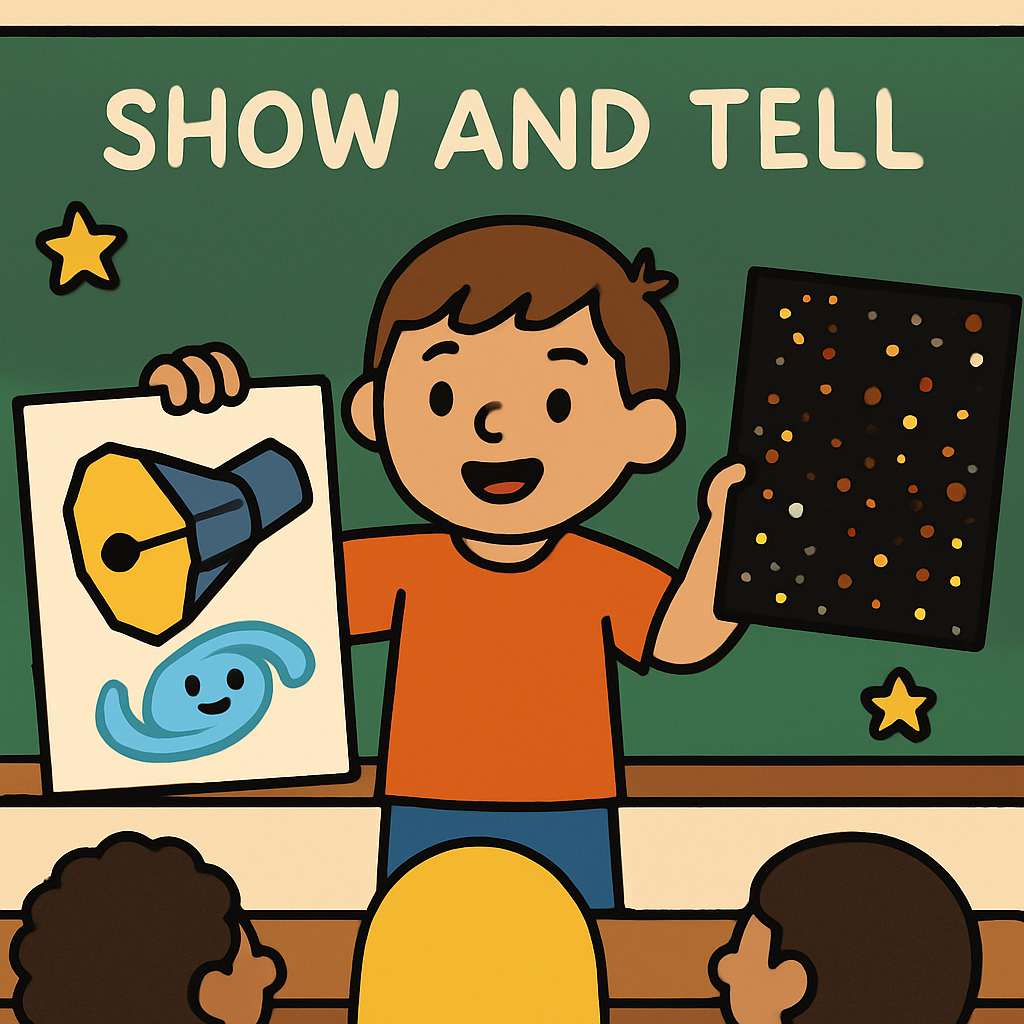 Space Telescope Deep Field Show And Tell diamond painting