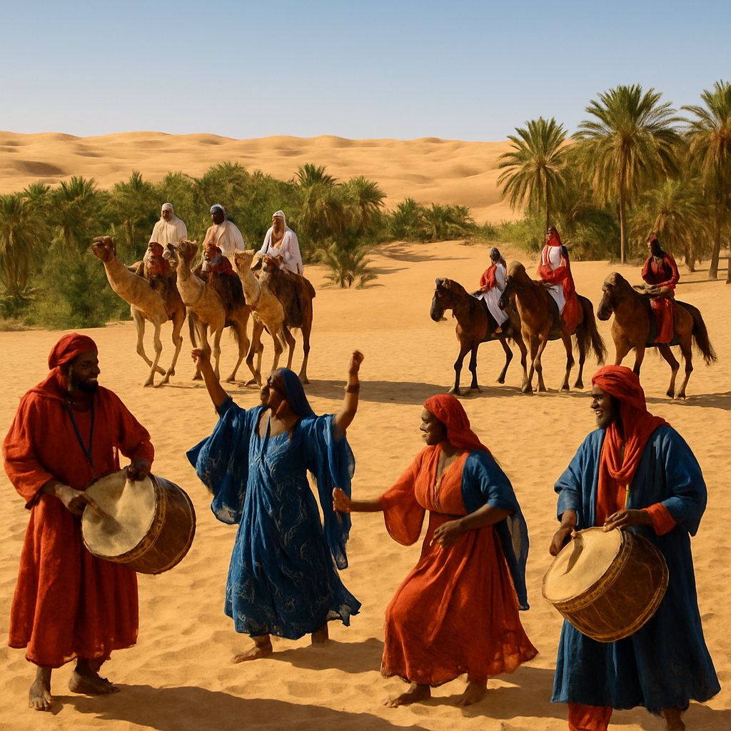 International Festival Of The Sahara Douz paint by diamond