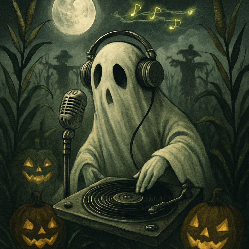 Cornfield Radio Ghost Broadcast Paint by diamonds kits