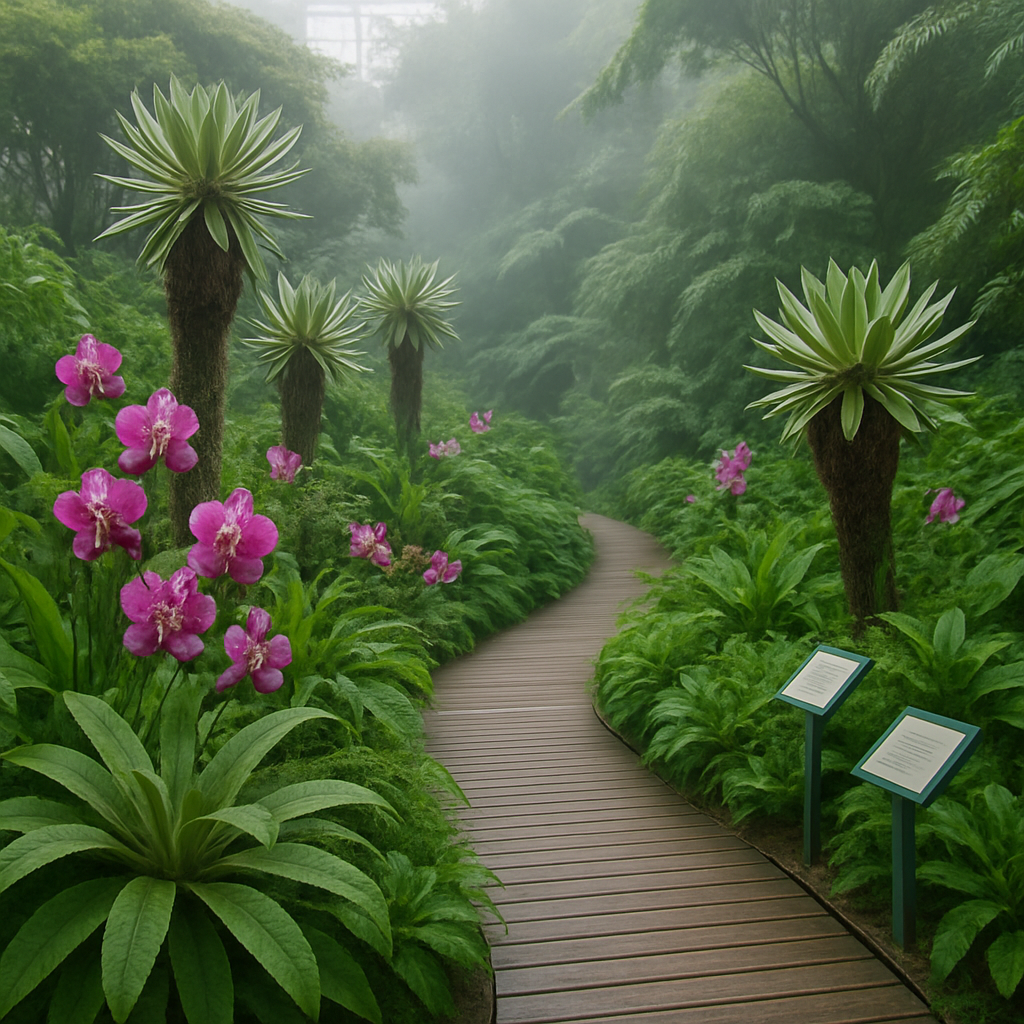 Jardin Botanico De Bogota Jose Celestino Mutis Bogota Colombia painting diamond kit