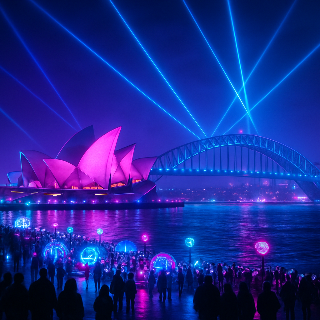 Vivid Sydney Light Music And Ideas Festival diamond painting