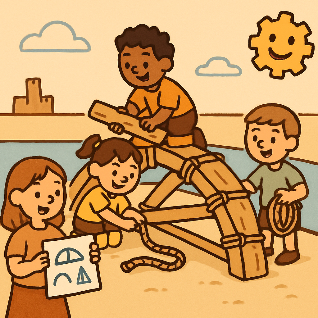 Build A Bridge Like Leonardo paint by diamond
