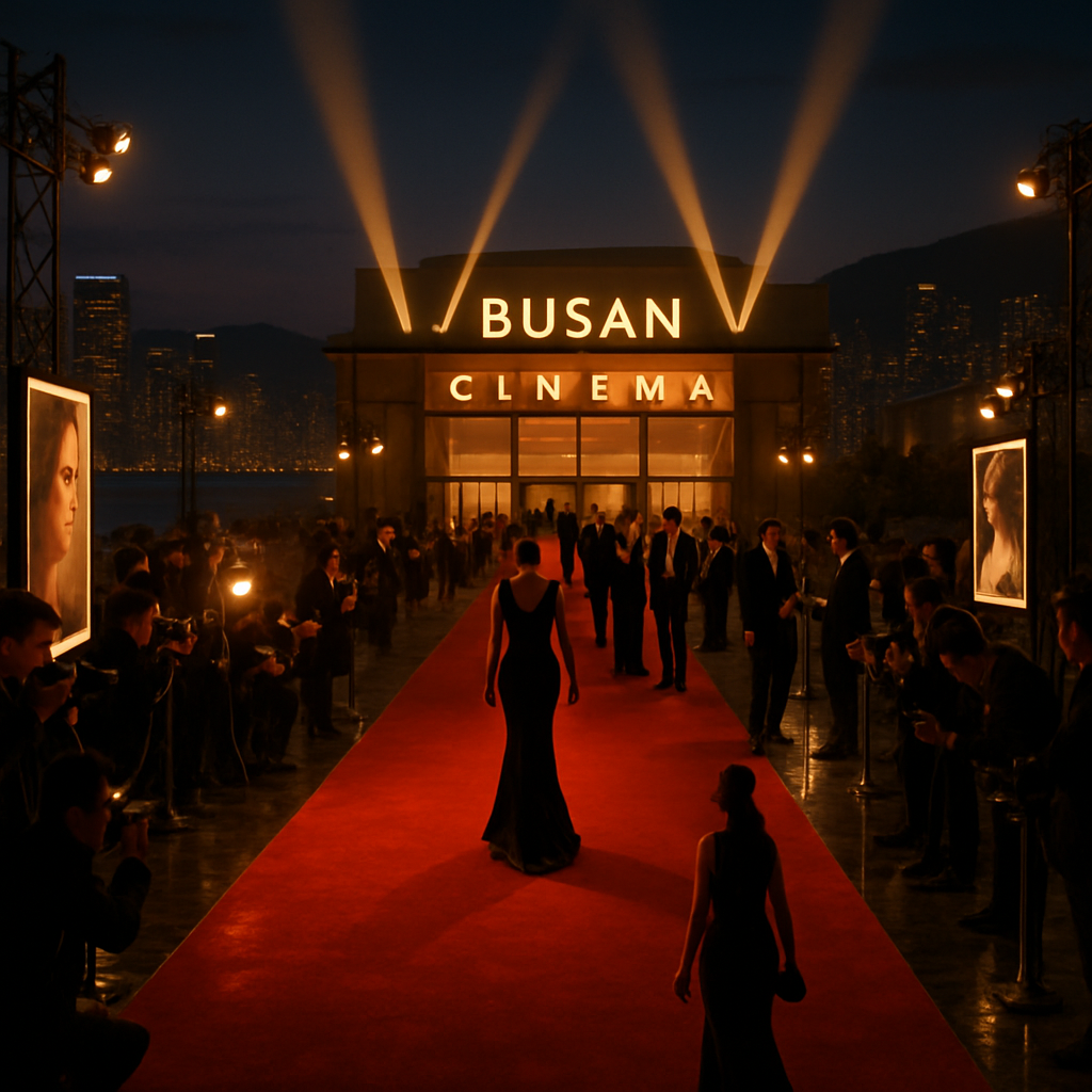 Busan International Film Festival paint by color