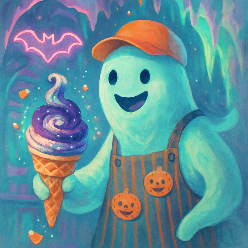 Aurora Haunted Ice Cream Parlor diamonded painting kits