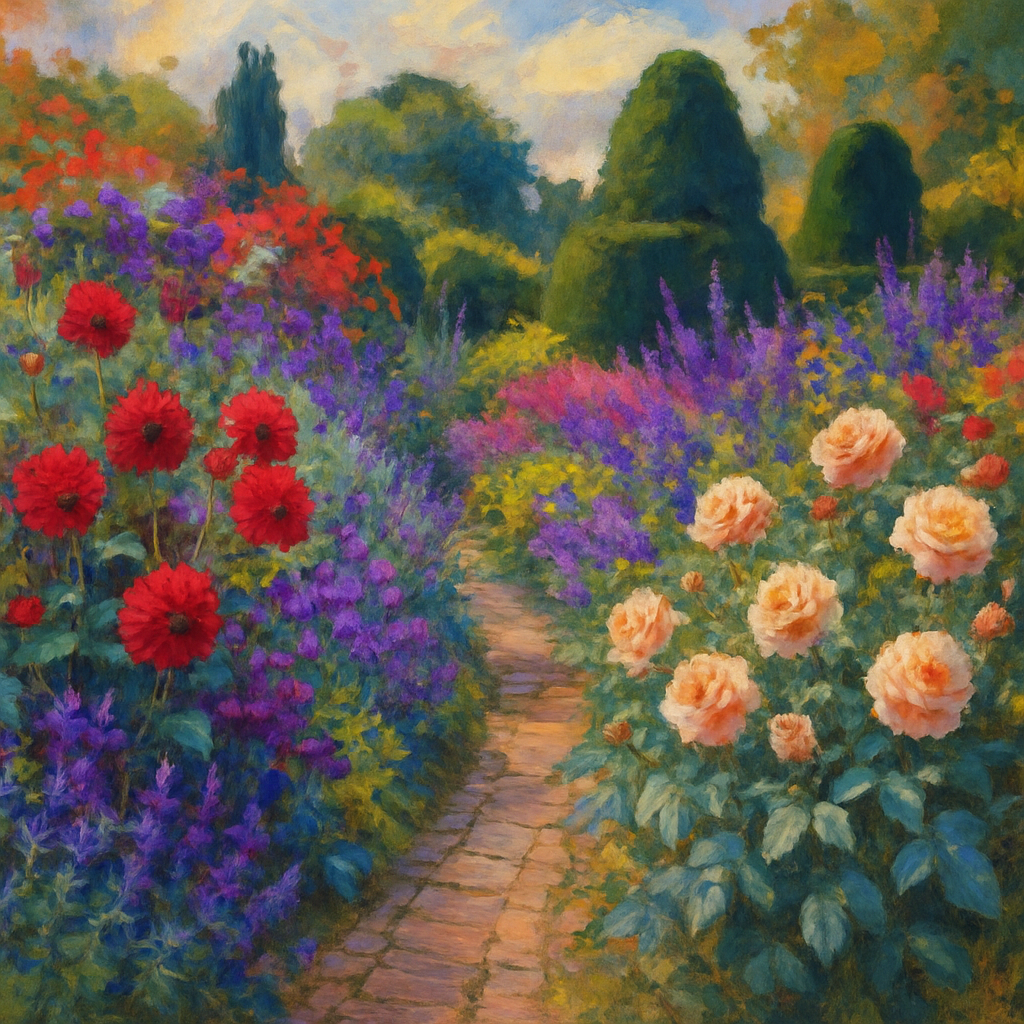 Great Dixter House And Gardens In East Sussex England Paint by diamonds kits