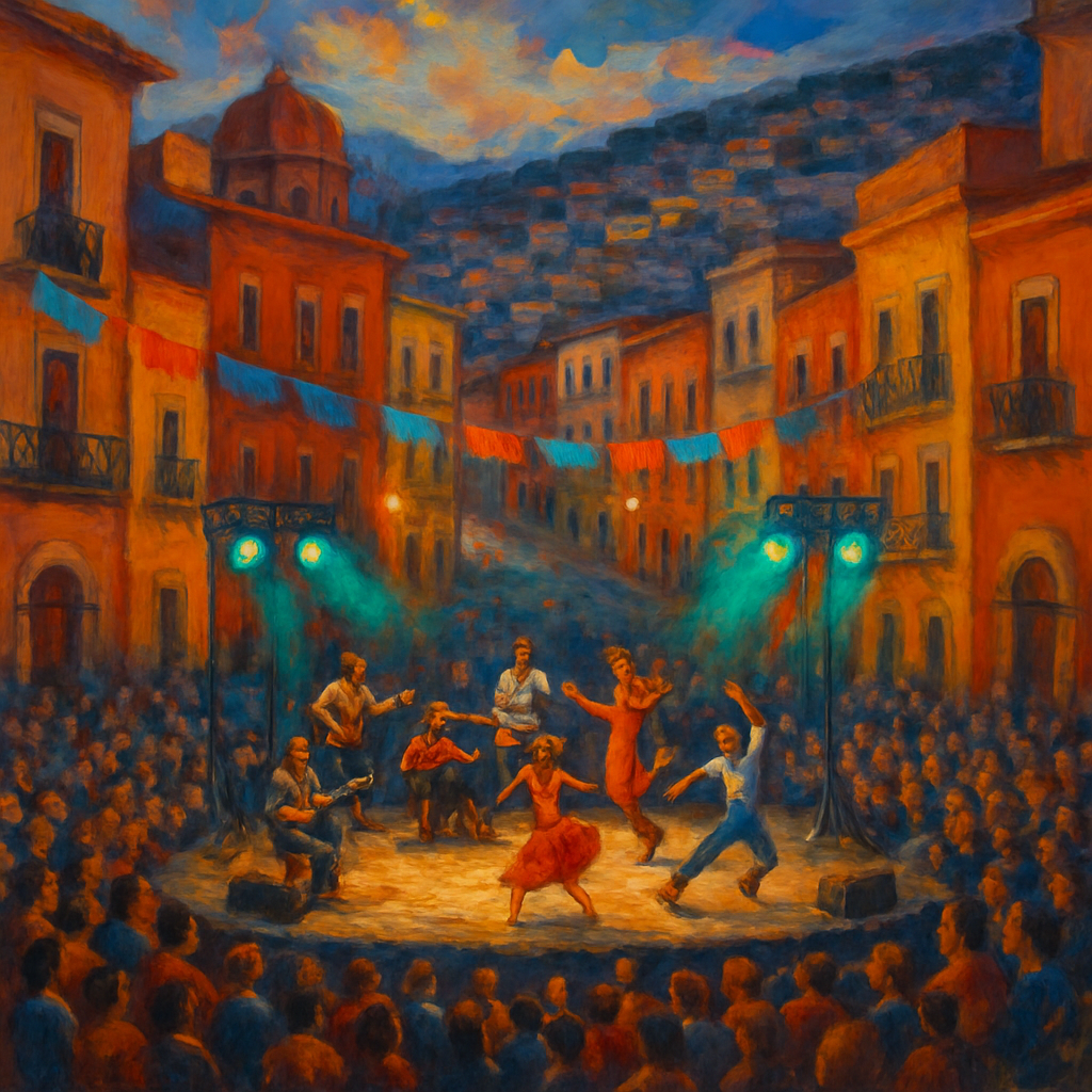 Cervantino International Festival DIY paint by diamonds