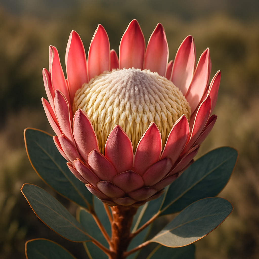 Protea Cynaroides King Protea In South Africa Paint by diamonds art