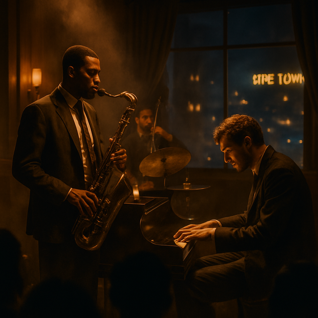 Cape Town International Jazz Festival paint by color