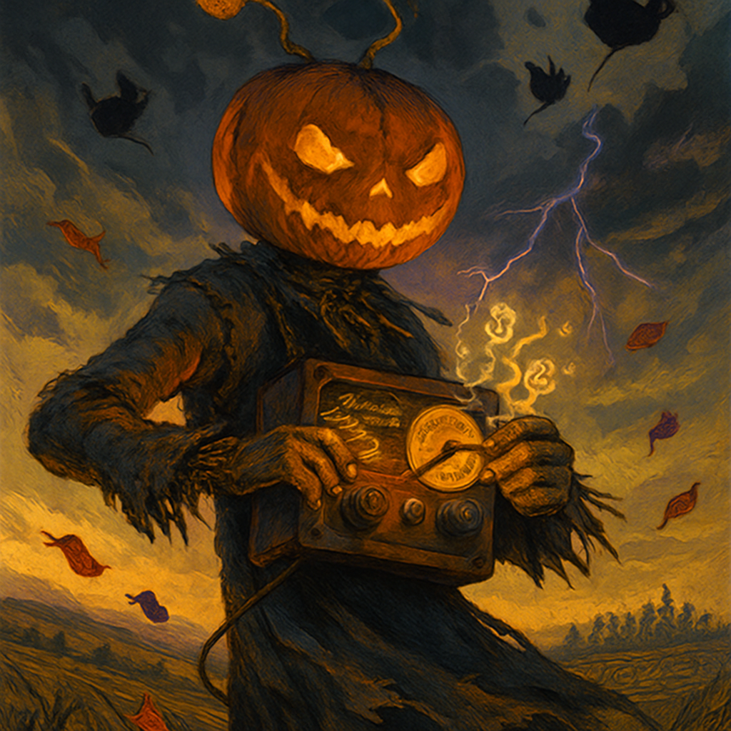 Scarecrow Radio Beacon On The Hill paint by diamond