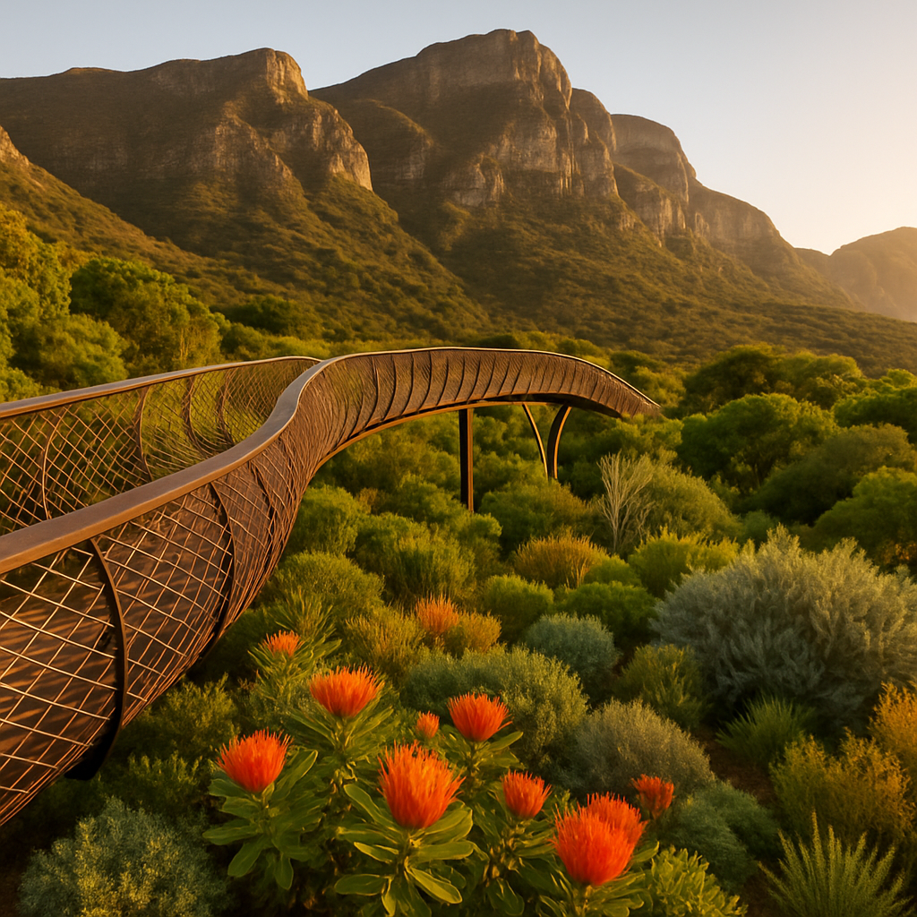 Kirstenbosch National Botanical Garden Cape Town South Africa DIY paint by diamonds
