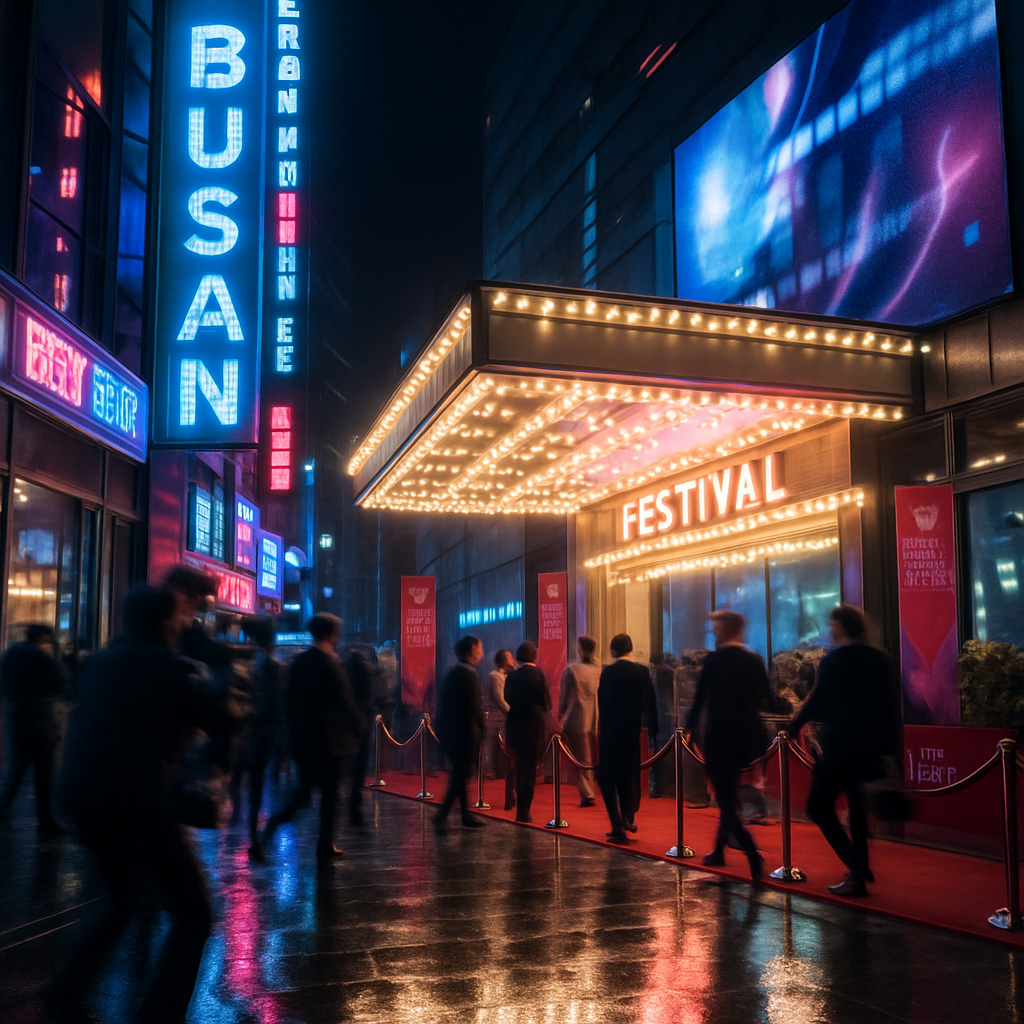 Busan International Film Festival Busan South Korea Paint by diamonds kits