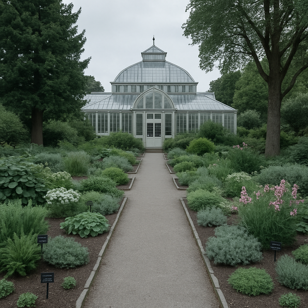 Royal Botanic Garden Edinburgh Scotland DIY paint by diamonds