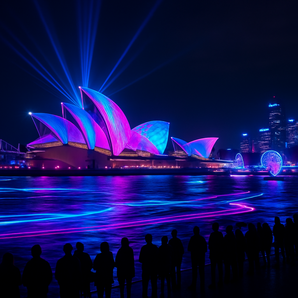 Vivid Sydney DIY paint by diamonds