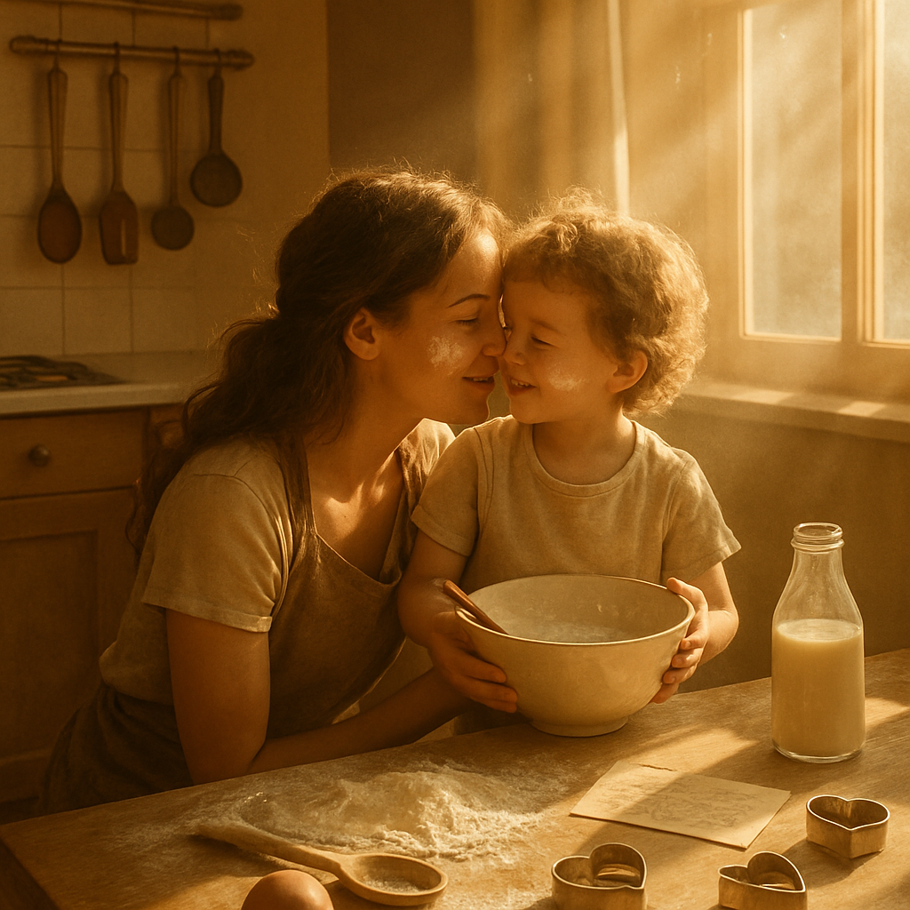 Recipe Of Forever A Flour Dusted Hug In The Morning Kitchen diamonded painting kits