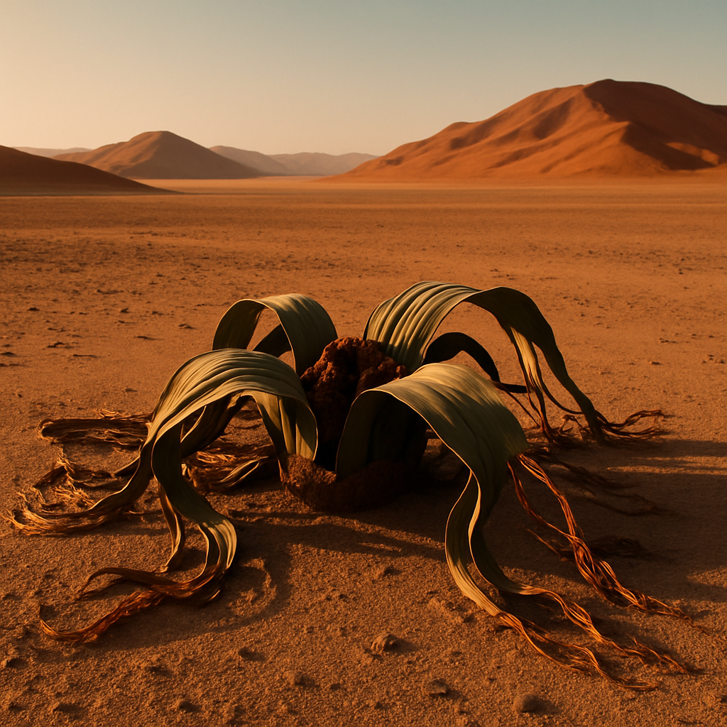 Welwitschia In The Namib Desert Painting by diamonds kit