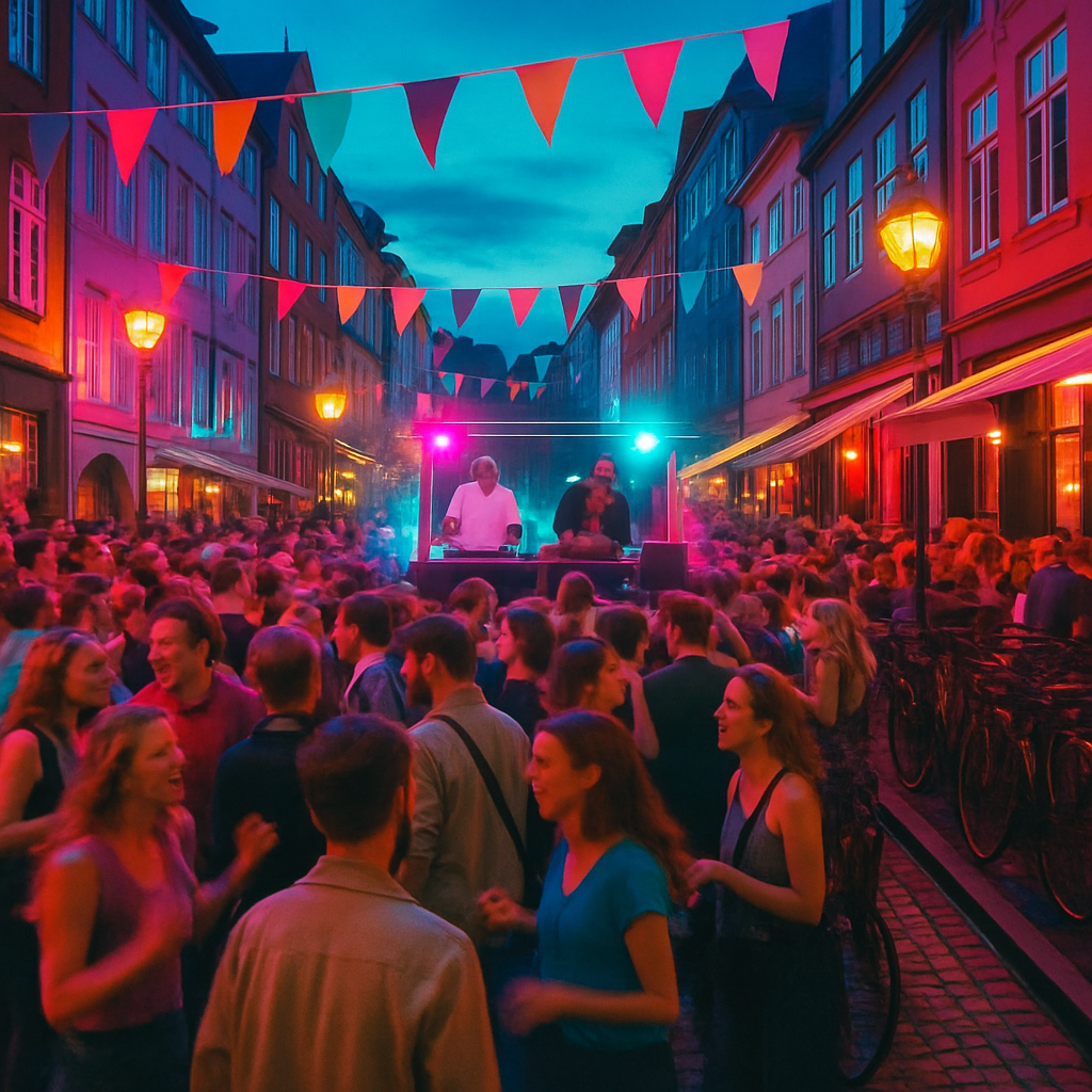 Distortion Festival Copenhagen DIY paint by diamonds
