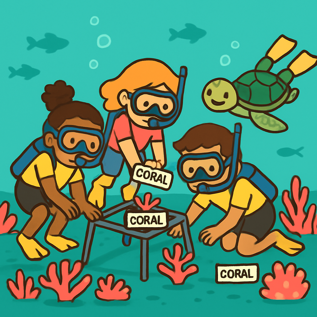 Great Barrier Reef Rescue Rangers diamonded painting kits