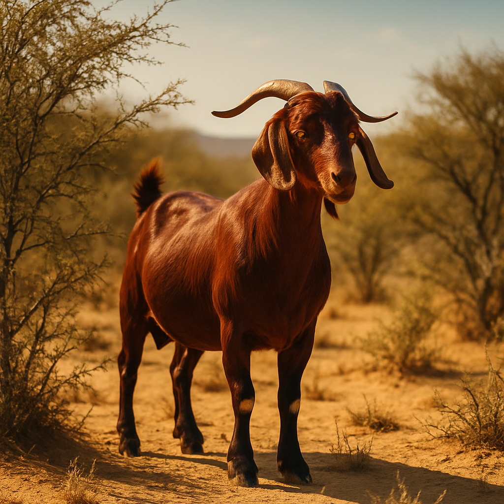 Kalahari Red Goat paint by color